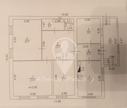 Дом 127м², участок 15 сот.